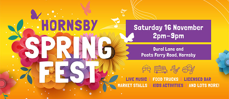 Hornsby Spring Fest collateral