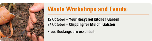 Waste Workshops and Events Oct