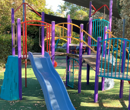 Kim Rutherford Reserve existing playground