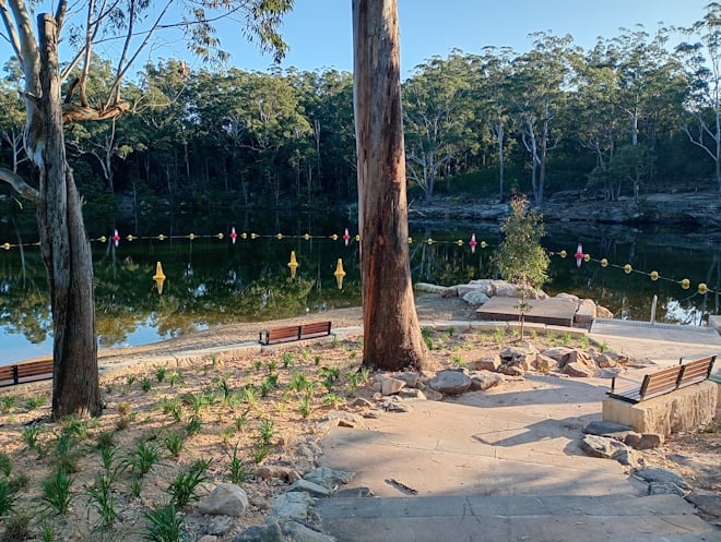 Lake Parramatta upgraded swimming area