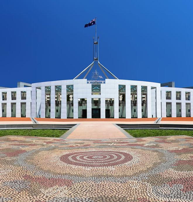 Australian government building in Canberra